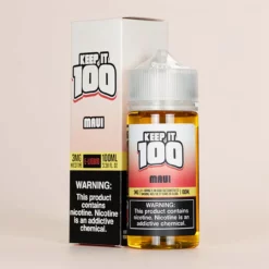 Keep It 100 マウイ プレミアム トロピカル ベイプリキッド 100mL