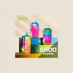 Kangvape Yibla 6500パフ 使い捨てベイプ 18mL 650mAh 5%ニコチン塩