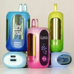 SMOK Lyco Mini Box 50K 20mL大容量・1000mAh・LED画面搭載 使い捨てベイプ