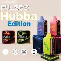 Geek Bar Pulse 2 25K Hubba Edition 25K/15K吸引・ドーム型ディスプレイ・16ml